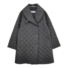 ISSEY MIYAKE WHITE LABEL IM34FA701 2 Pleats Shawl Collar coat black 5-1226T  