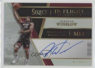 2017 Panini Select In Flight Signatures 29/149 Justise Winslow #IF-JW Auto 9gt