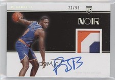 2019-20 Panini Noir Rookie Color 22/99 RJ Barrett #346 Patch Auto 12kd