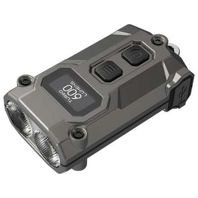 Nitecore TINI3 600 Lumen - Schlüsselbundleuchte Grau