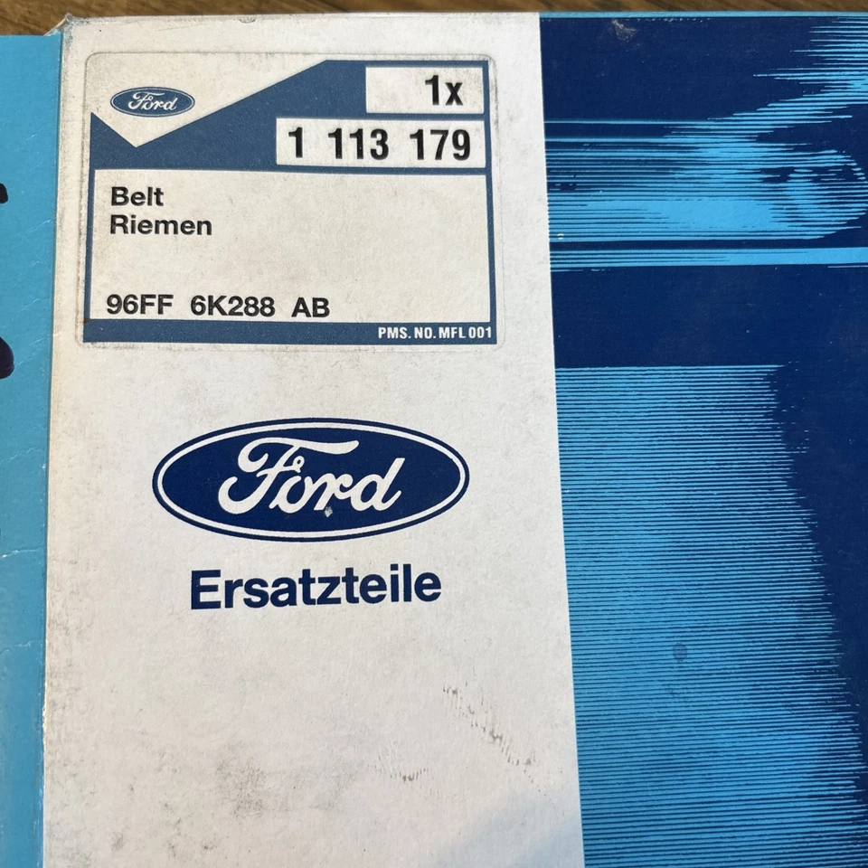 Genuine Ford Part. 1113179. Timing Cam Belt 1.8TD. Ford  Escort, Mondeo, Fiesta. — 第 2/4 张图片