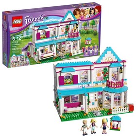 LEGO Friends Stephanie's House 41314 Build and Play Toy House with Mini Dolls, D