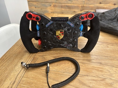 Porsche GT3 Sim Racing Steering Wheel Custom Made PC Like Fanatec Cube Simucube