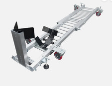 Talon Motorcycle Dolly 1300lb Adjustable Garage Stand w/ Casters  Chock