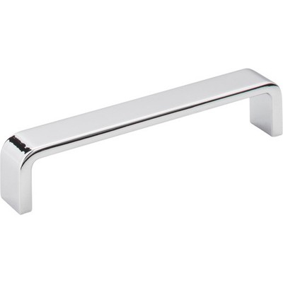 Elements 193-128PC 128 mm C-C Polished Chrome Square Asher Cabinet Pull