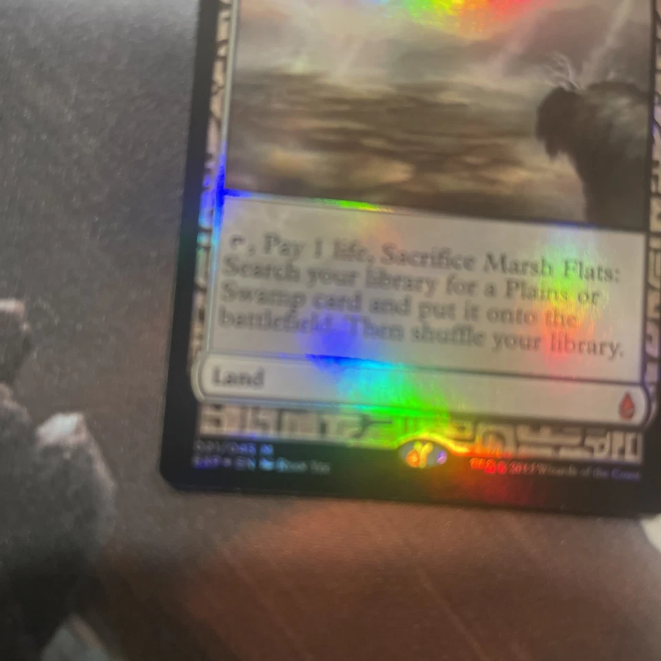 Marsh Flats Zendikar Expeditions Foil (NM/M) 21/45 - Image 2 of 4