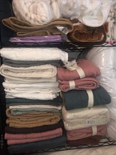 New Casaluna Linen Blend Quilted Standard Shams