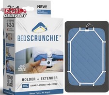 BED SCRUNCHIE Sheet Holder Straps - Heavy Duty Gripper Clips