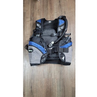 Mares Scuba Diving BCD Jacket Weight Integrated Buoyancy Compensator Sz S Untest