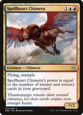 Spellheart Chimera [Duel Decks: Mind vs. Might] Magic MTG