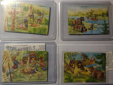 Puzzle SCHLANGENFLUSS INDIANER 1992 komplett + 4 BPZ oder einzeln zum aussuchen