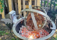 Griglia giroscopica Weber girarrosto aggiornamento