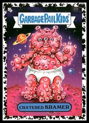 CRATERED KRAMER 2023 Topps Garbage Pail Kids Black #7A