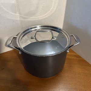 Breville 8 qt Quart Thermal Pro Hard-Anodized Stock Pot & Stainless Lid