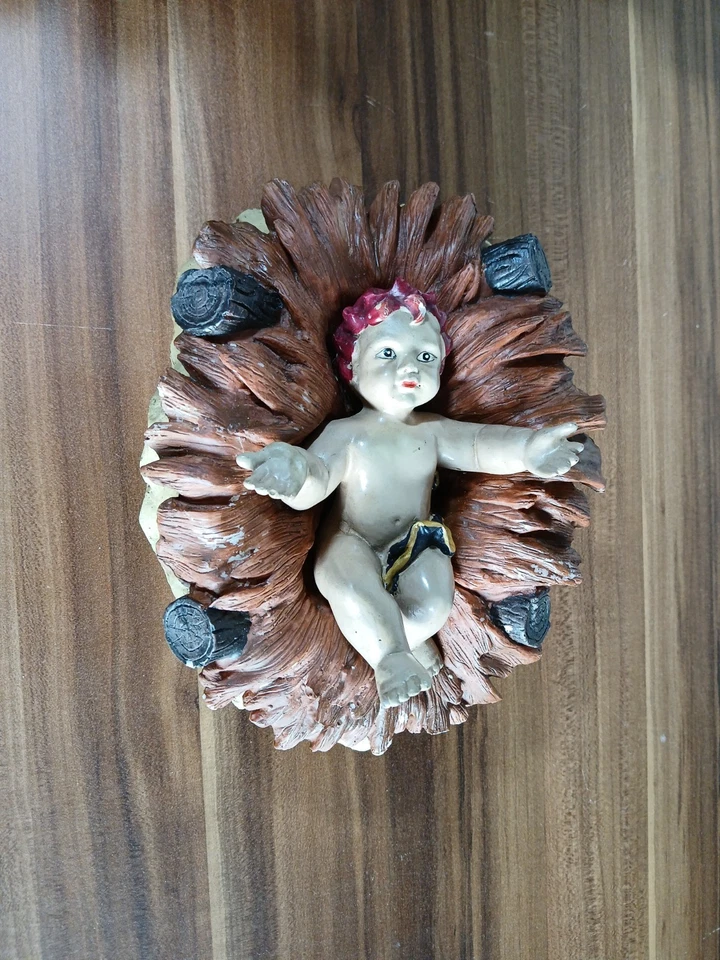 Krippenfiguren Set bis 48 cm hoch Weihnachtskrippe von Weihnachtsland Groß - Bild 4 von 4