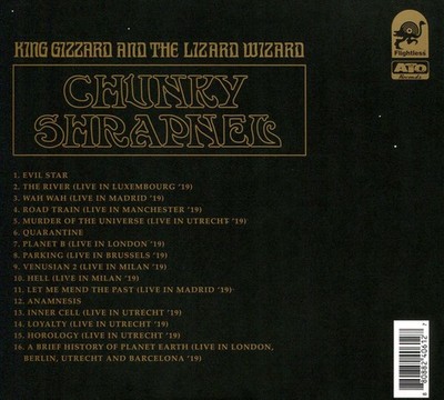 KING GIZZARD & THE LIZARD WIZARD CHUNKY SHRAPNEL NEW CD