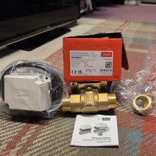 Danfoss HP28 Motorised 2 Port Valve and 2 Port Actuator Complete Set 087N661100