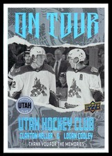 2024-25 Upper Deck On Tour Clayton Keller / Logan Cooley Utah Hockey Club #OT-24