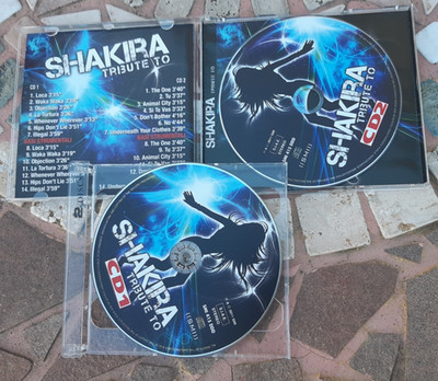 SHAKIRA - TRIBUTE TO (ORIGINAL DOPPEL CD - COVER VERSIONEN)