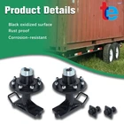 Bolt-On Spindle Kit Shipping Container Wheels with Handle 8x6.5 Lug