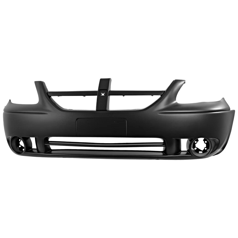 Front Bumper Cover For 2005-07 Dodge Grand Caravan with Fog Lamp Holes 5139118AA Foto 2 de 4