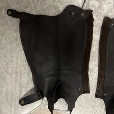 Morretta Brown Half Chaps