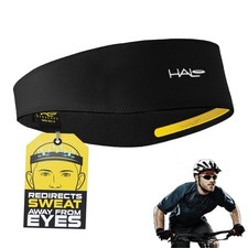 Halo Headband II Sweatband Pullover for Men and Women Black