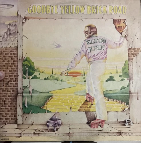 ELTON JOHN -Goodbye Yellow Brick Road - 1973 Vinyl LP First Press Double Album