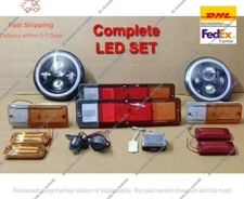 Suzuki Samurai Sierra Jimny Complete Led Light Set With Led Headlight Tail Light