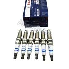 Bosch Spark Plugs ZGR6STE2 For BMW E60 E90 E92 E93 135i 335i 535i NEW 6x