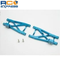 GPM Racing Losi Mini-T 1.0 Blue Aluminum Rear Lower Arms SMT056
