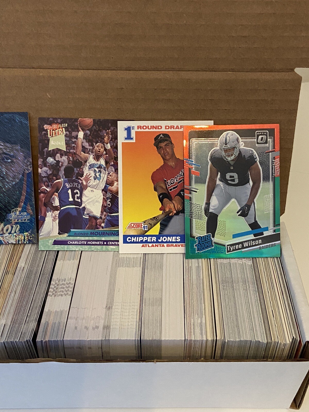 HUGE Baseball, Basketball, Football Card Lot, Over 700 Cards, Numbered
