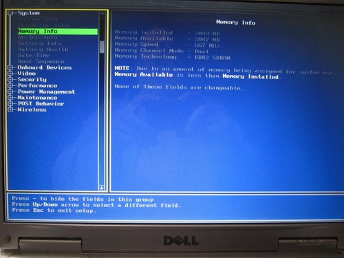 Dell Inspiron 6400 Laptop Intel Core T5600 1.83GHz 120GB HD 2 GB RAM Win XP - Picture 4 of 11