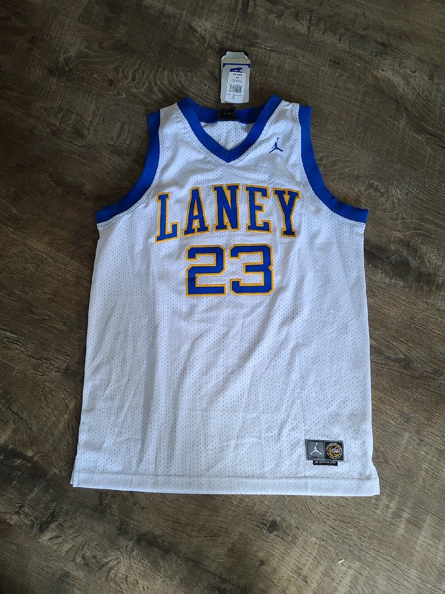 Vtg Nike Jordan Jumpman #23 Laney White TAG Talented Gifted jersey Youth L Nwt | eBay
