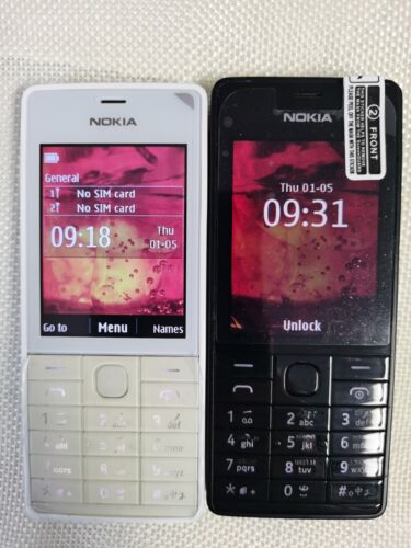 Téléphone réseau 3G original Nokia 515 256 Mo 64 Mo stockage RAM simple/double SIM  - Photo 1 sur 12