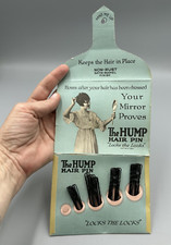 1920s HUMP Camel HAIR PIN Vanity Antique Advertising Folder