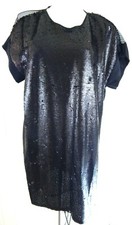 Little White Lies Women XS Dress Jemma Sequin Mesh Mini Urban Outfitters NEW NWT