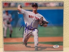 Jonathan Papelbon Signed Boston Red Sox 8x10 Photo PSA/DNA