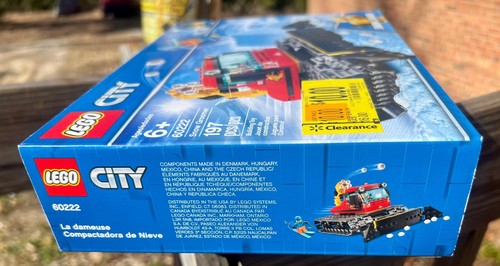 Lego 60222 City Snow Groomer New Sealed Retired - Picture 4 of 7