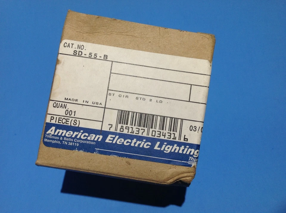 THOMAS BETTS American Electric SD-55-B HPD STARTER BOARD NOS in box Made in USA - Image 2 of 4
