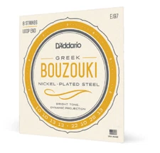 EJ97 D'Addario  Greek Bouzouki Strings 8 String Nickel Plated Steel