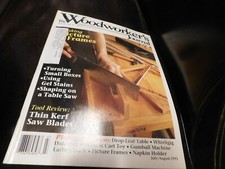 The Woodworker's Journal Magazine 1991 July August
