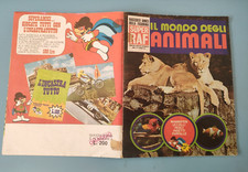 ALBUM FIGURINE IL MONDO DEGLI ANIMALI  - SUPER RAF - figurine  574/698