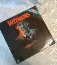 Witness Laserdisc Harrison Ford Danny Glover Viggo Mortensen Maurice Jarre Amish