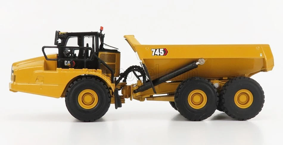 MODELLINO CAMION CANTIERE STATICO CATERPILLAR CAT745 CASSONE RIBALTABILE 1/64 - Immagine 3 di 4