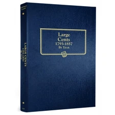 Album For Large Cents 1793-1857 Whitman Classic Coin Album 9110 Free US Shipping
