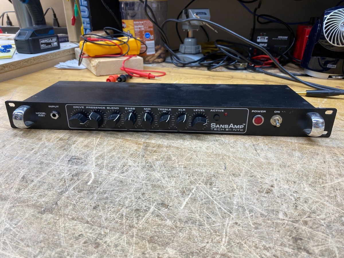 Tech 21 NYC SansAmp Model RBI Rackmount Bass Preamp | eBay