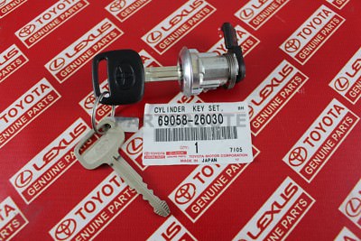 Toyota Tundra 2000-2003 OEM Cylinder Key Lock Set Fuel Door Filler