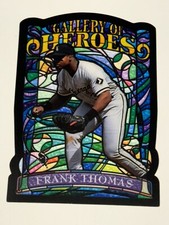 Frank Thomas 1998 Topps Gallery Of Heroes Beam Team Jumbo Insert Card HOF Rare🔥