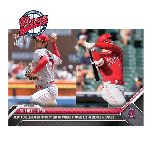 Shohei Ohtani 1st SHO And 2 Home Runs 2023 MLB TOPPS NOW Card 625 In Hand